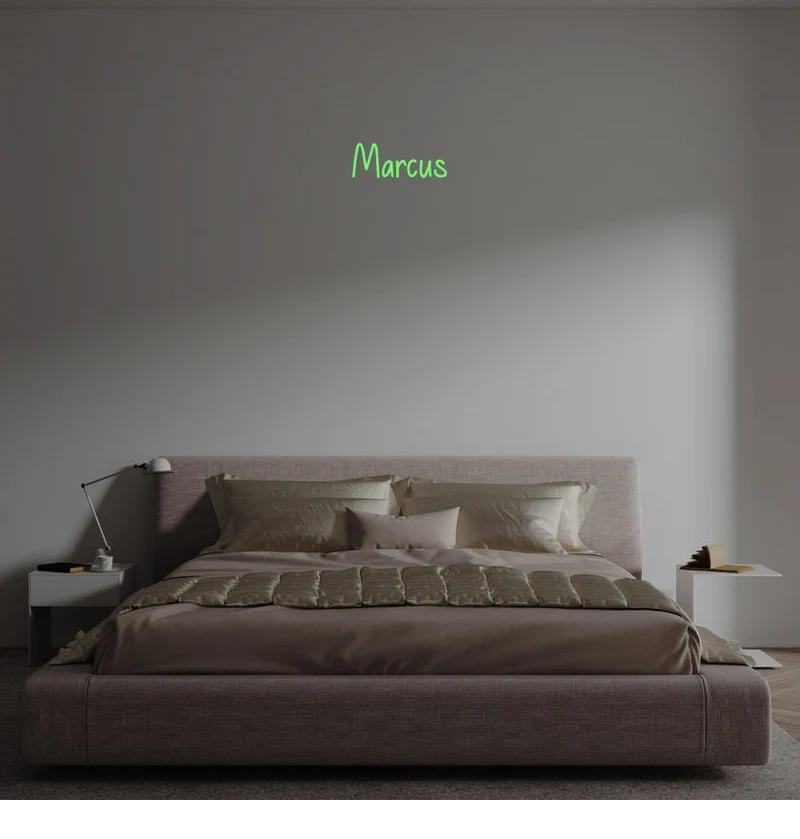 Custom text: Marcus