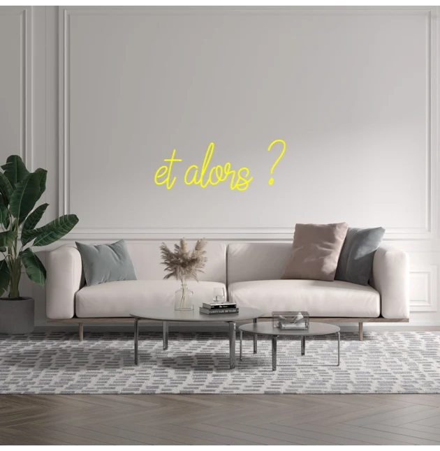 Custom text: et alors ?