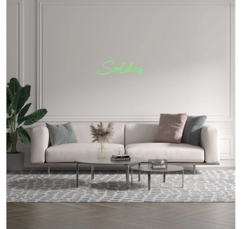 Custom text: Soldes