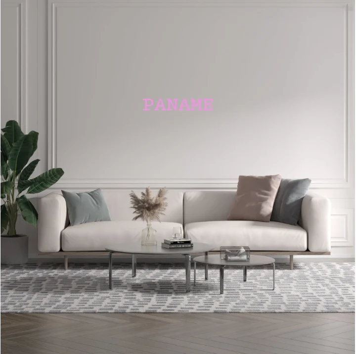 Custom text: PANAME