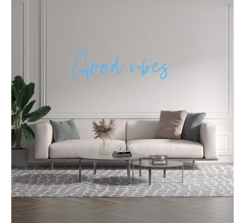 Custom text: Good vibes