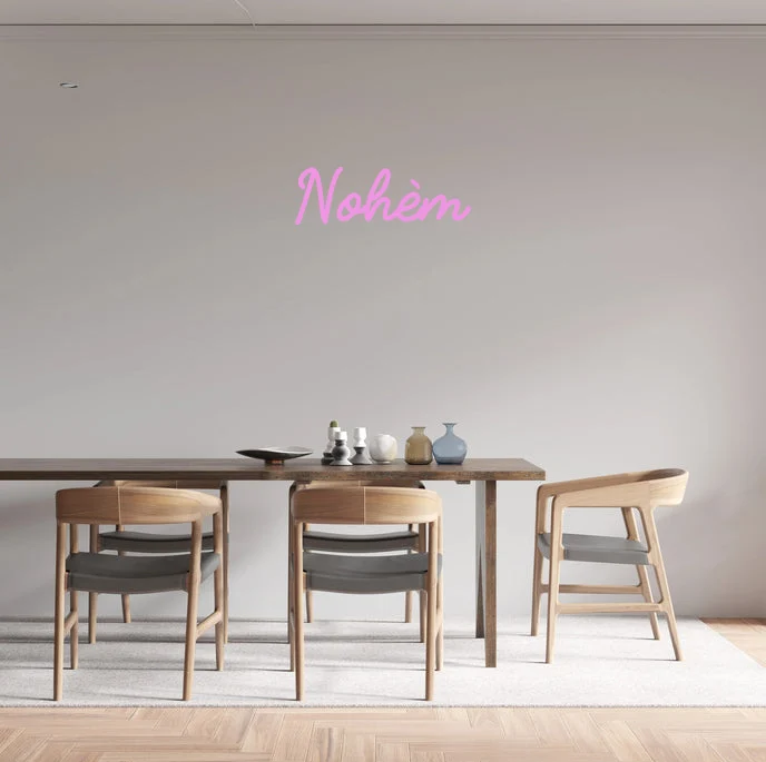 Custom text: Nohèm