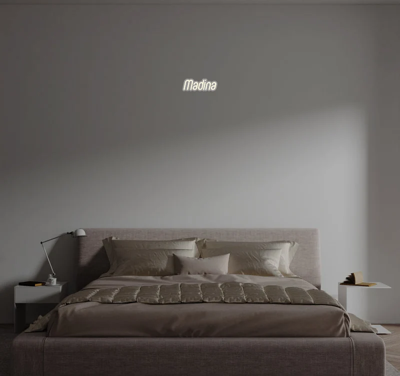 Custom text: Madina