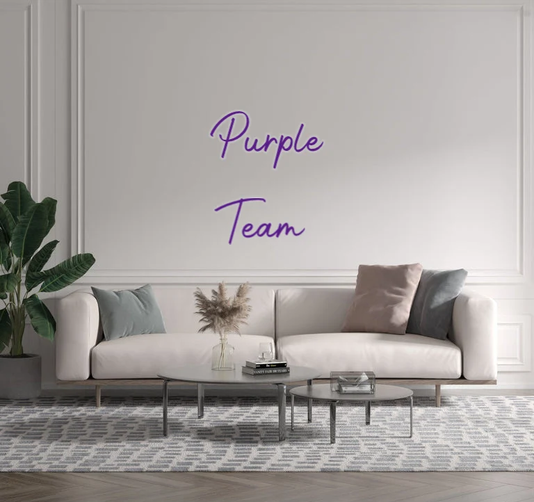 Custom text: Purple Team
