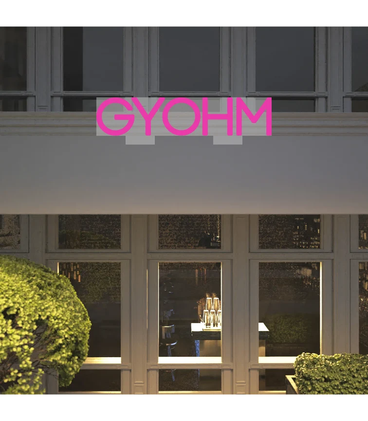 Custom text: GYOHM