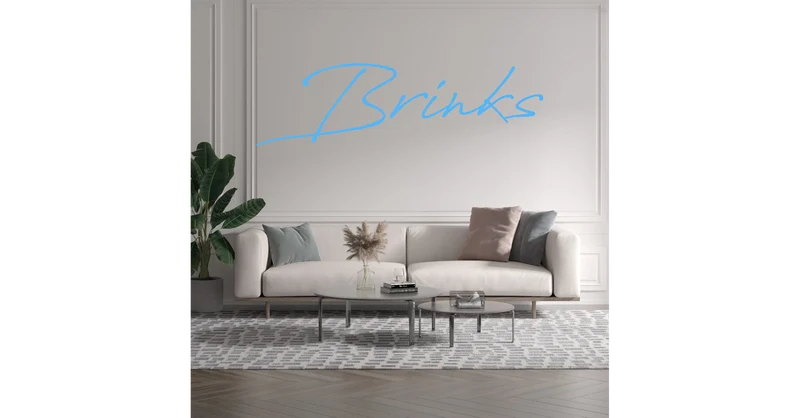 Custom text: Brinks