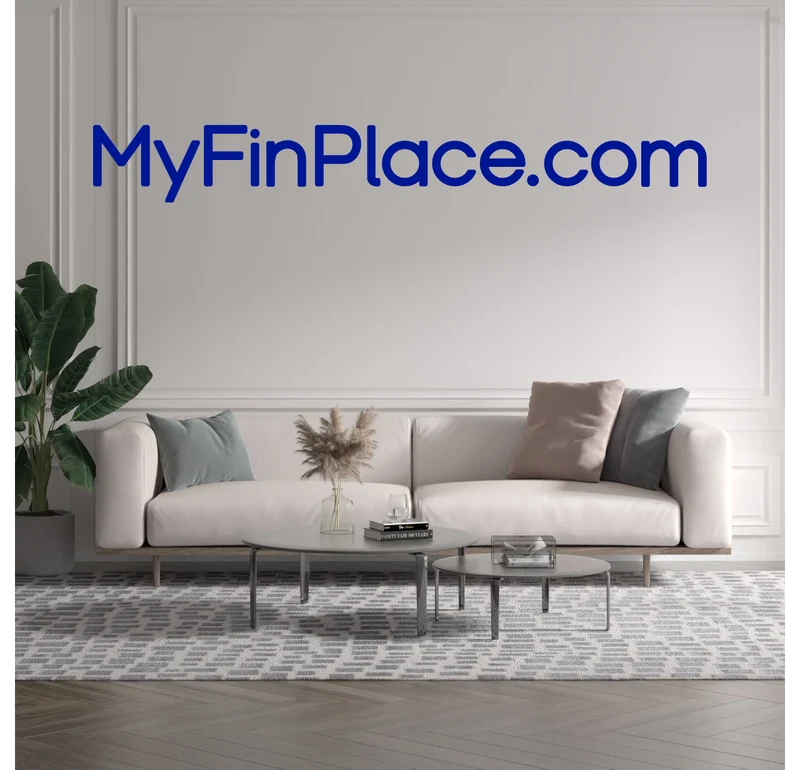 Custom text: MyFinPlace.com