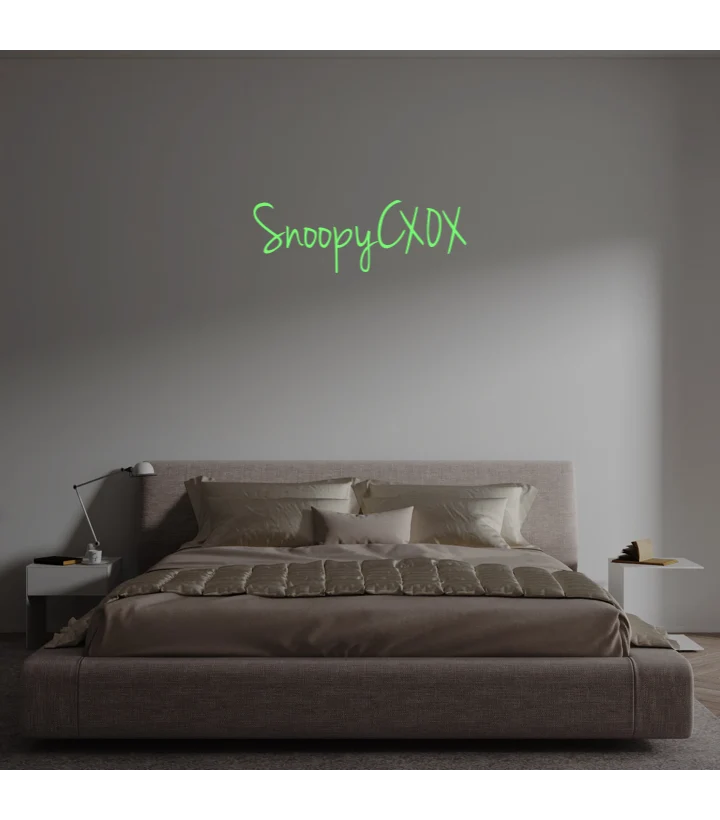 Custom text: SnoopyCX0X