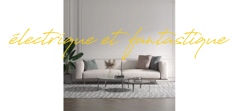 Custom text: électrique et fantastique