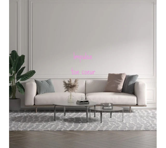 Custom text: Impulse ton coeur