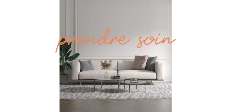 Custom text: prendre soin