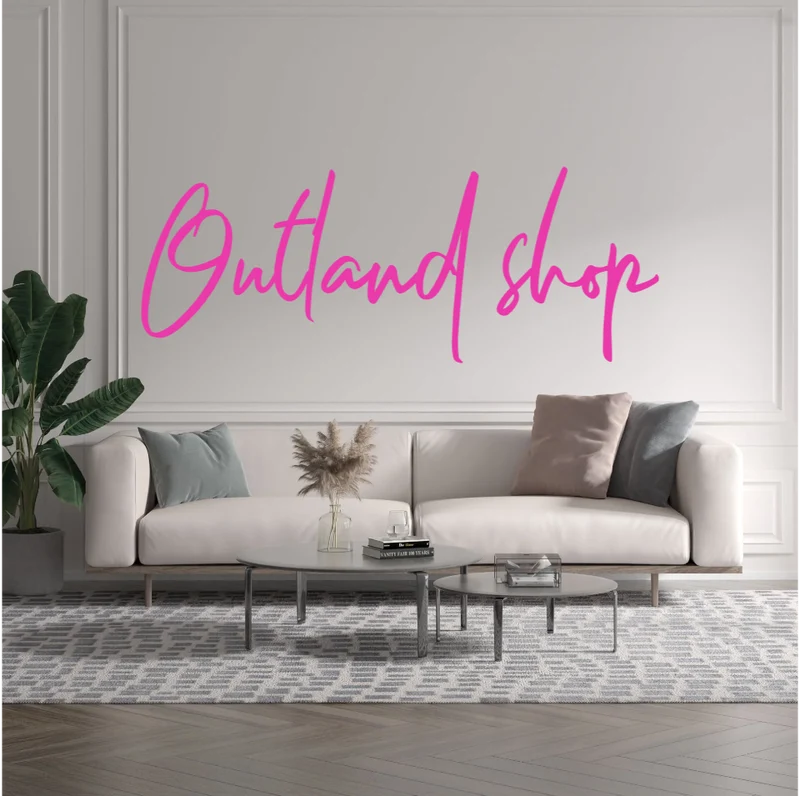 Custom text: Outland shop