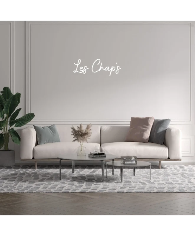 Custom text: Les Chap's