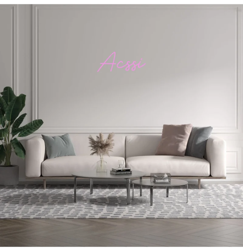 Custom text: Acssi