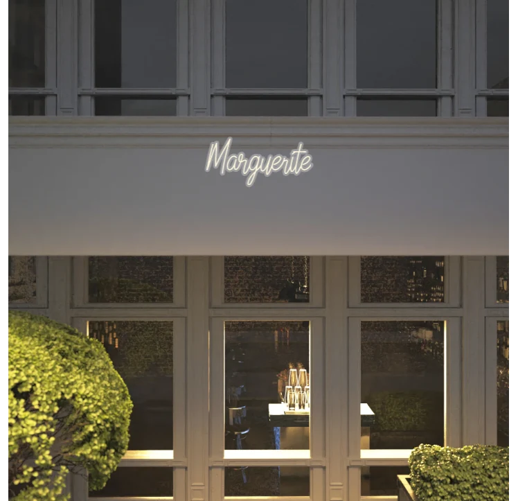 Custom text: Marguerite