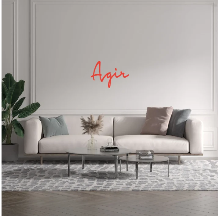 Custom text: Agir