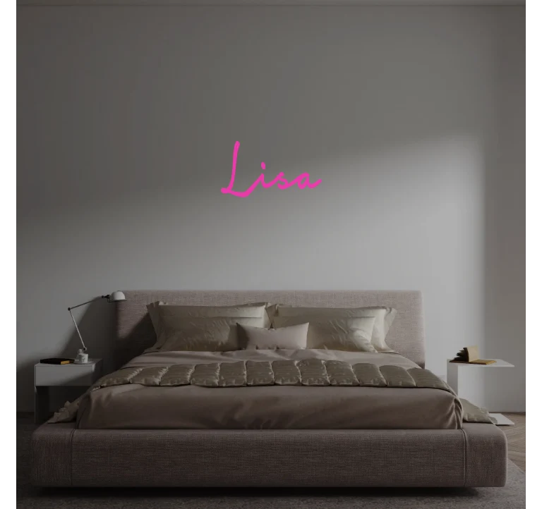 Custom text: Lisa