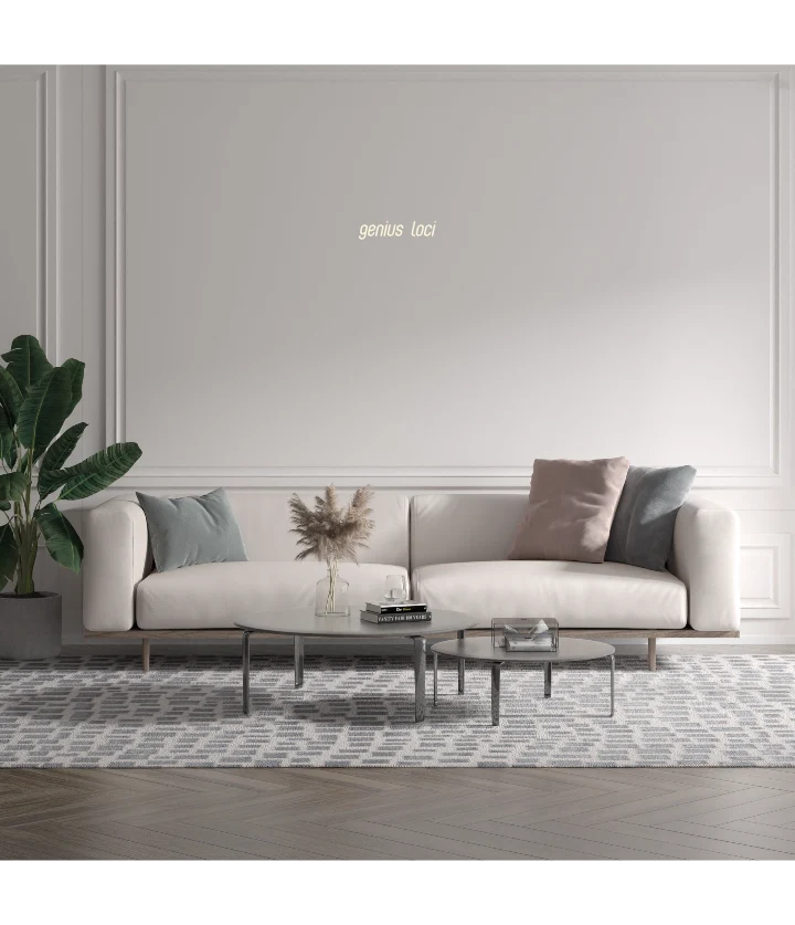 Custom text: genius loci