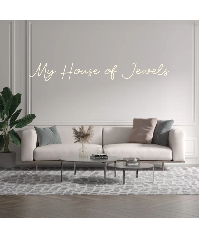 Custom text: My House of Jewels