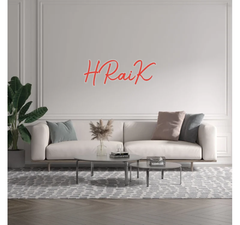 Custom text: HRaiK
