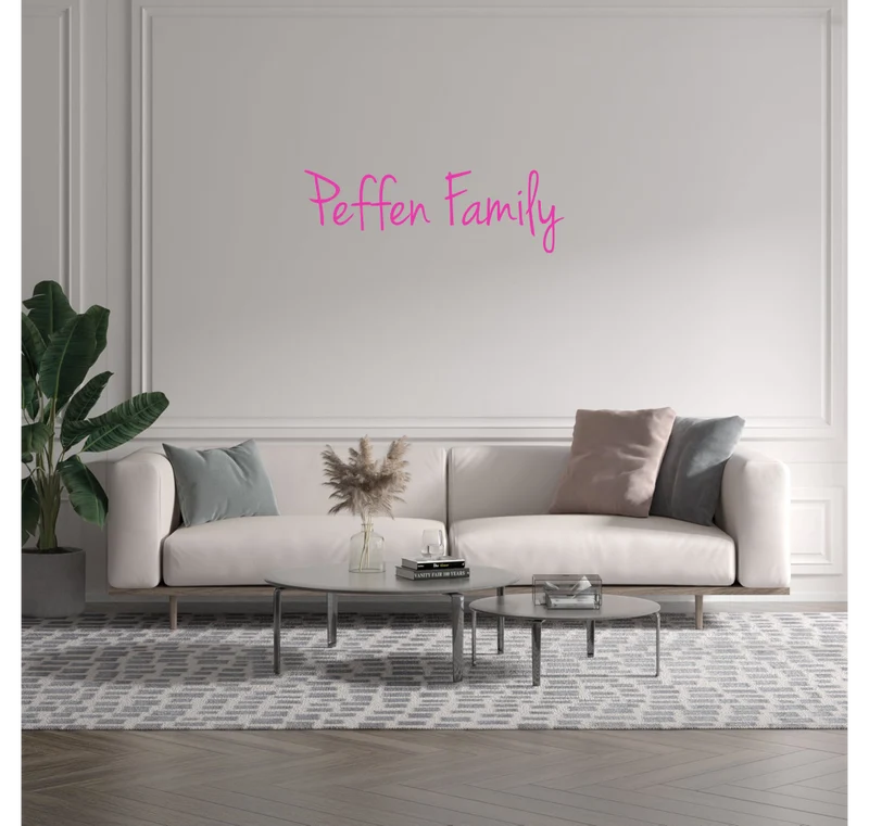 Custom text: Peffen Family