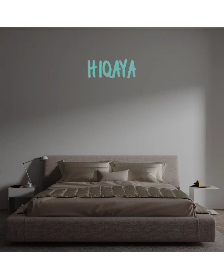 Custom text: HIQAYA
