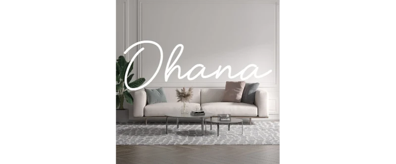 Custom text: Ohana