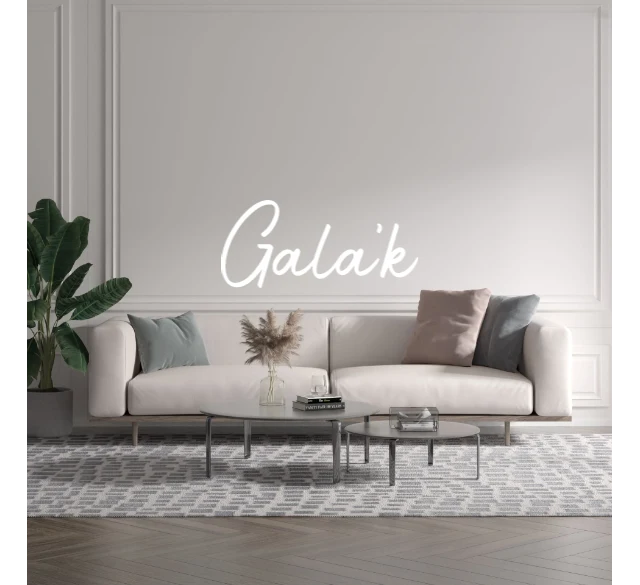 Custom text: Gala'k