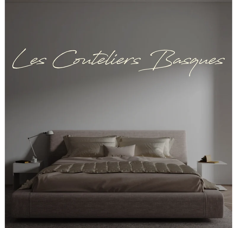 Custom text: Les Couteliers Basques