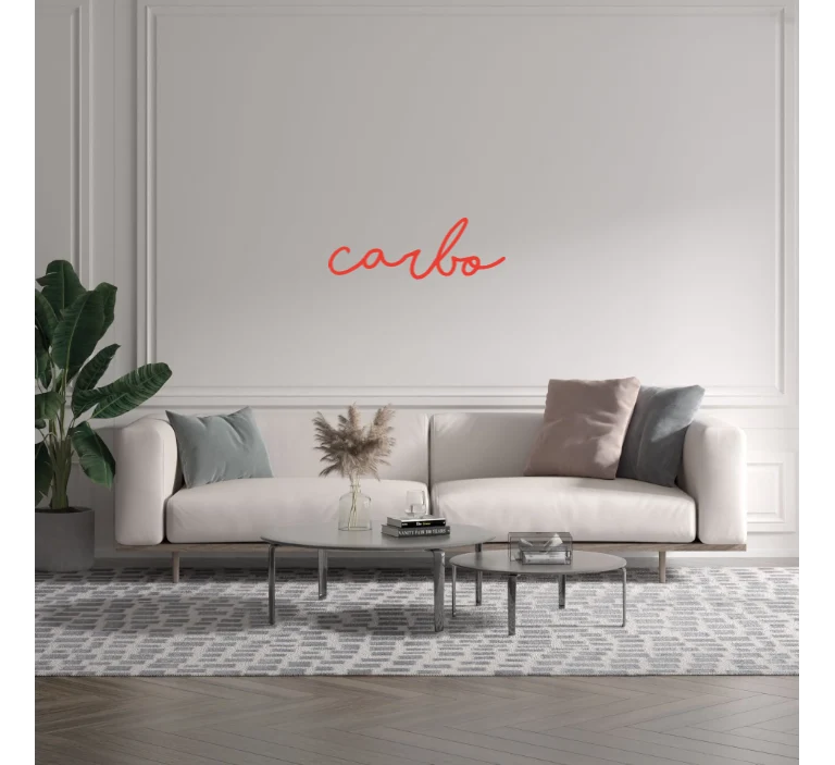 Custom text: Carbo