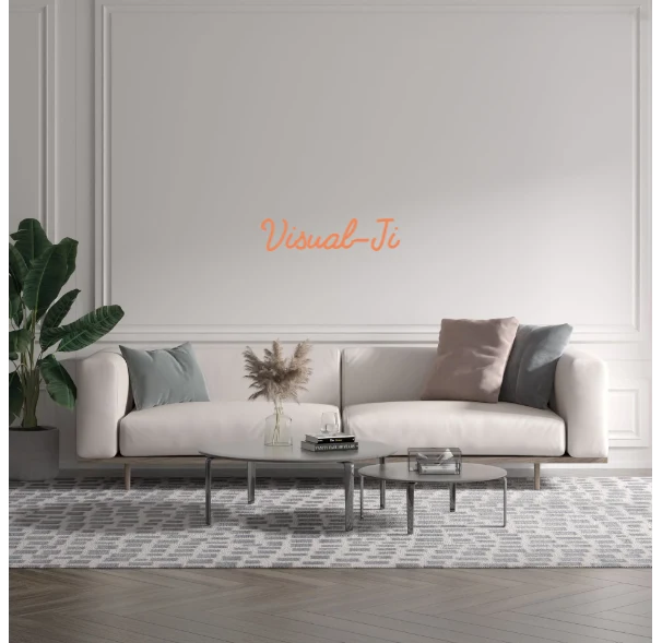 Custom text: Visual-Ji