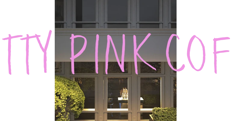 Custom text: PRETTY PINK COFFEE