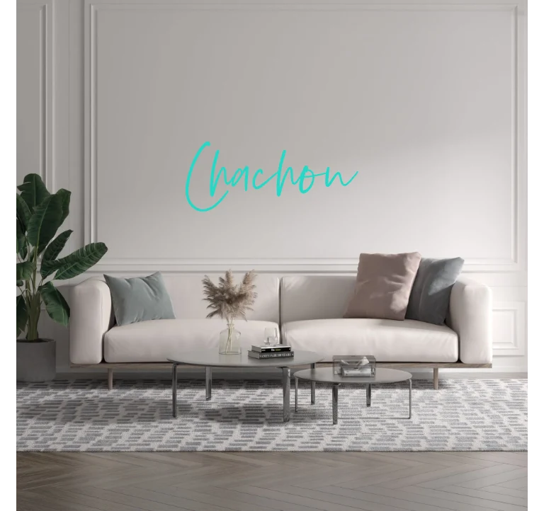 Custom text: Chachou