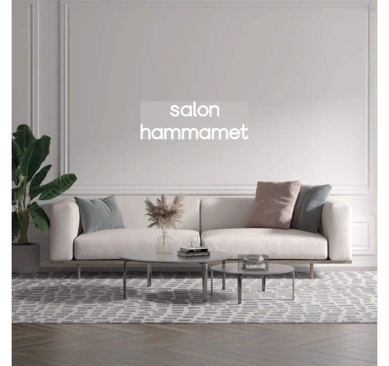 Custom text: salon hammamet