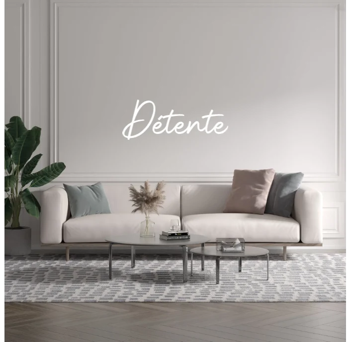 Custom text: Détente