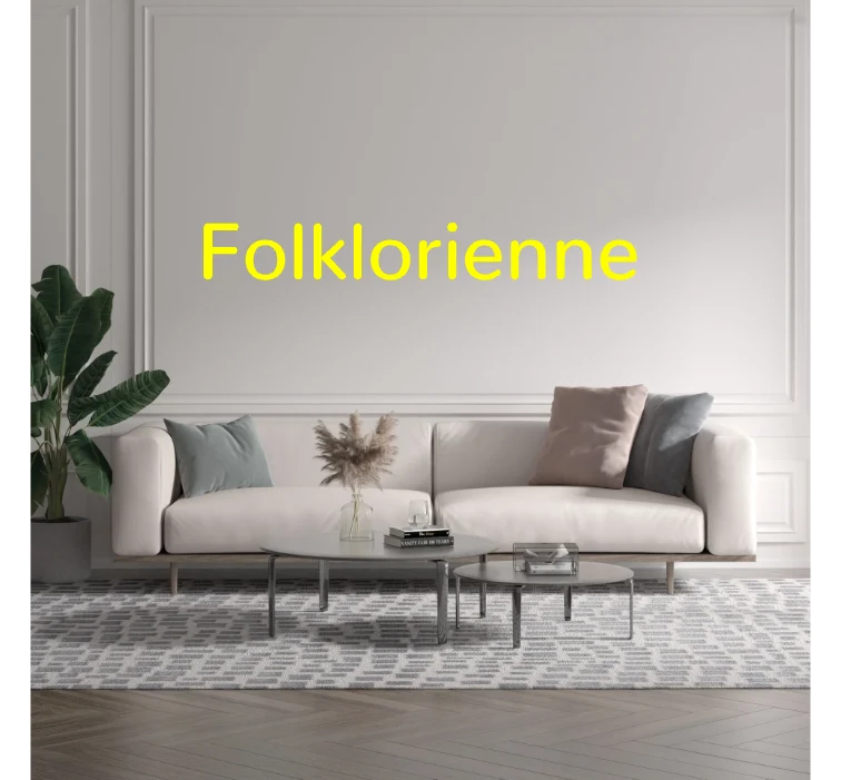 Custom text: Folklorienne