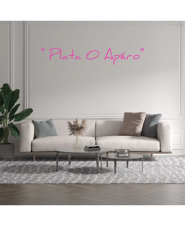 Custom text: " Plata O Apéro"