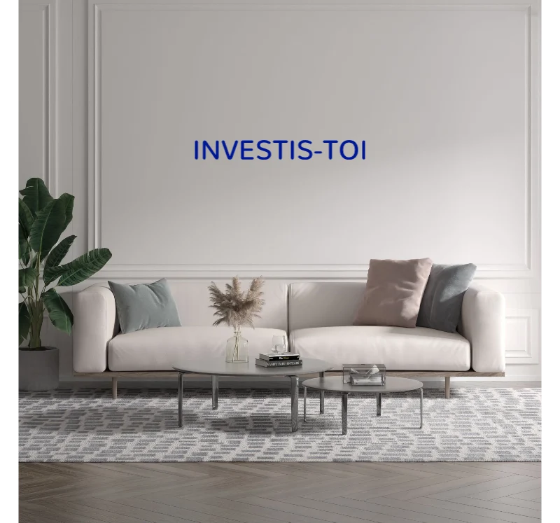 Custom text: INVESTIS-TOI