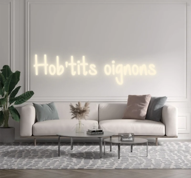 Custom text: Hob'tits oignons