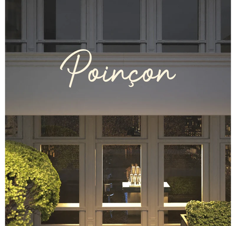 Custom text: Poinçon