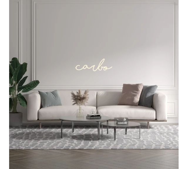 Custom text: carbo