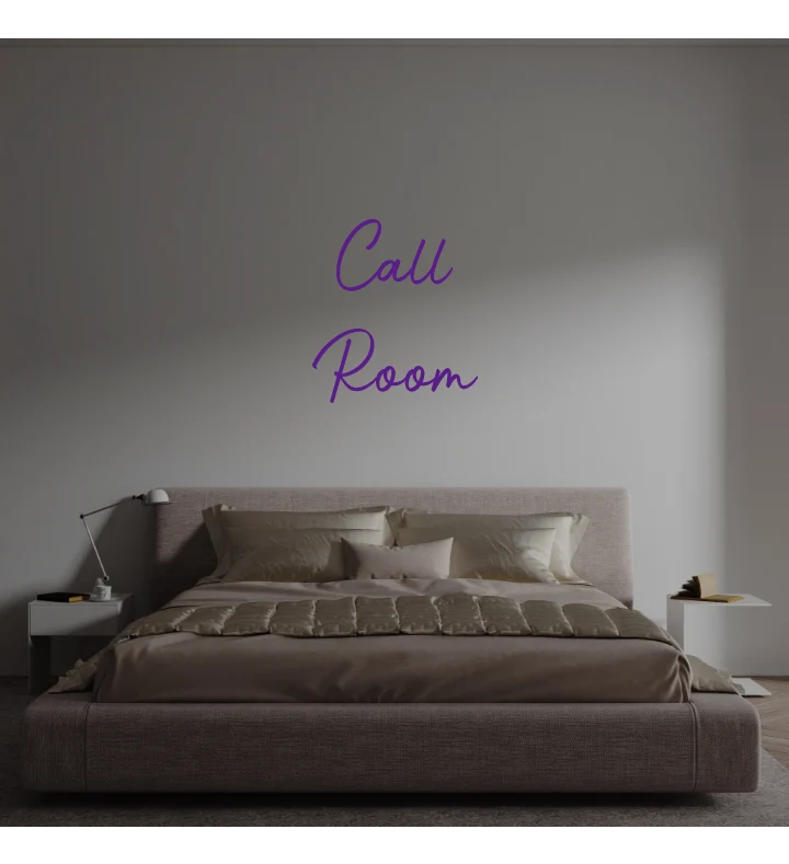 Custom text: Call Room