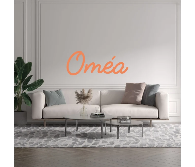 Custom text: Oméa