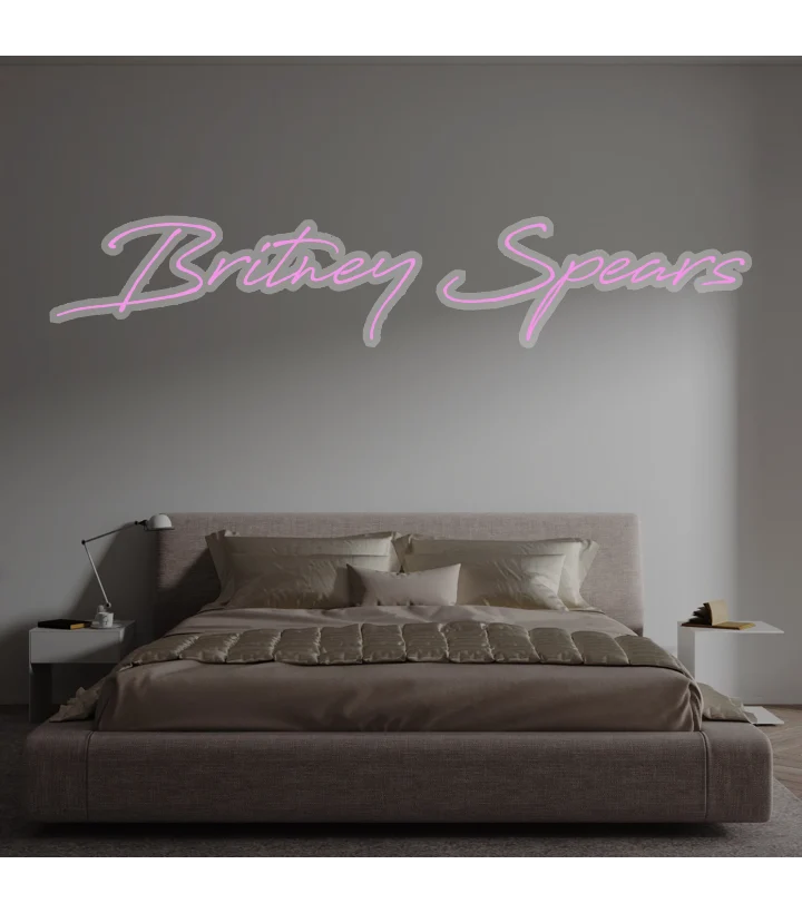 Custom text: Britney Spears