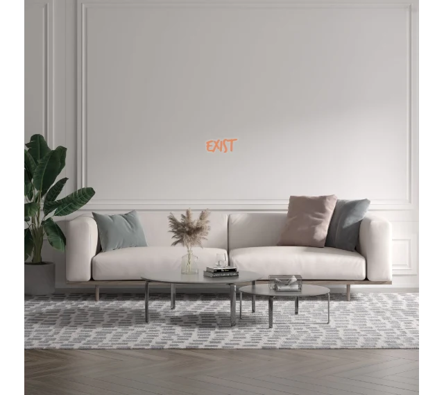 Custom text: exist
