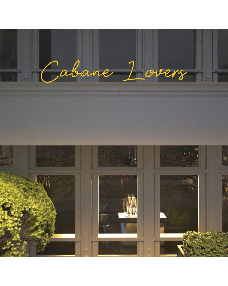 Custom text: Cabane Lovers