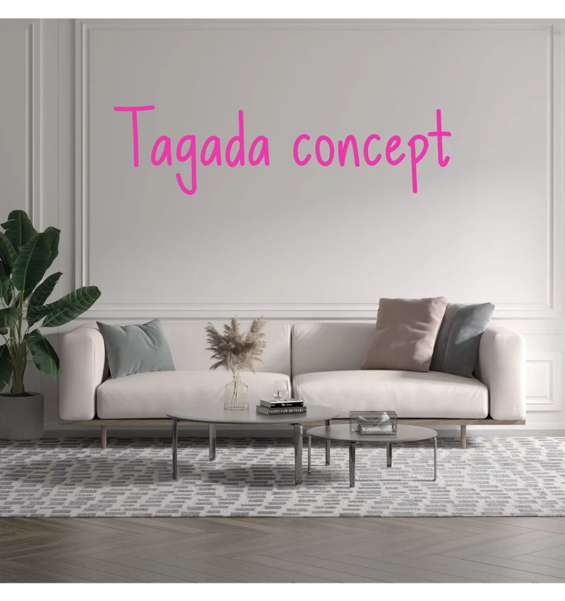 Custom text: Tagada concept