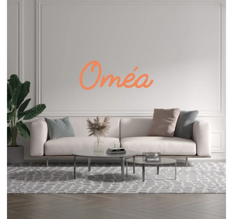 Custom text: Oméa