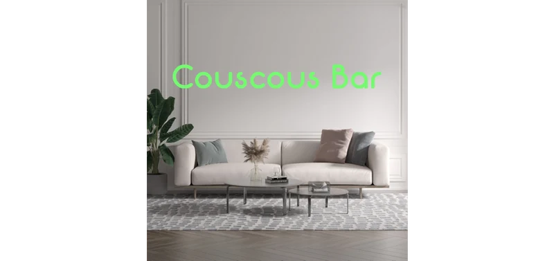 Custom text: Couscous Bar