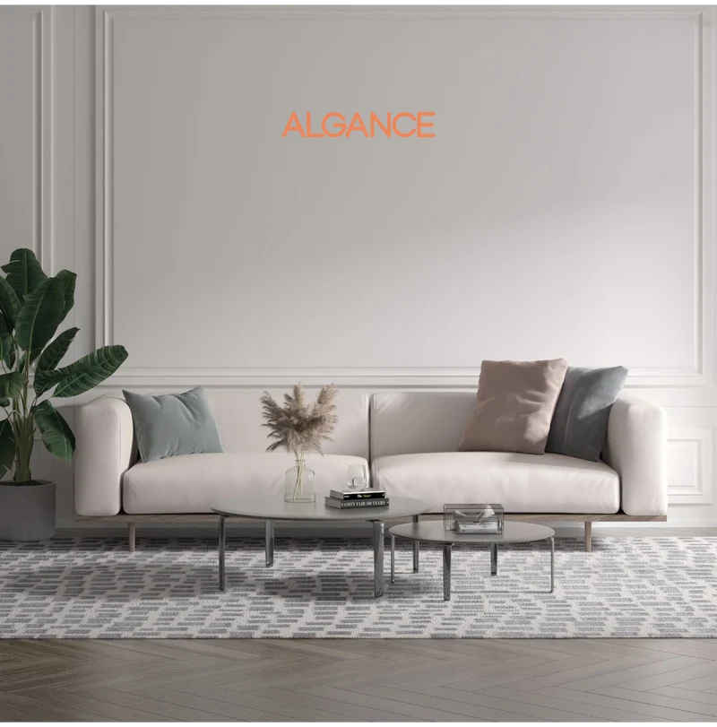 Custom text: ALGANCE